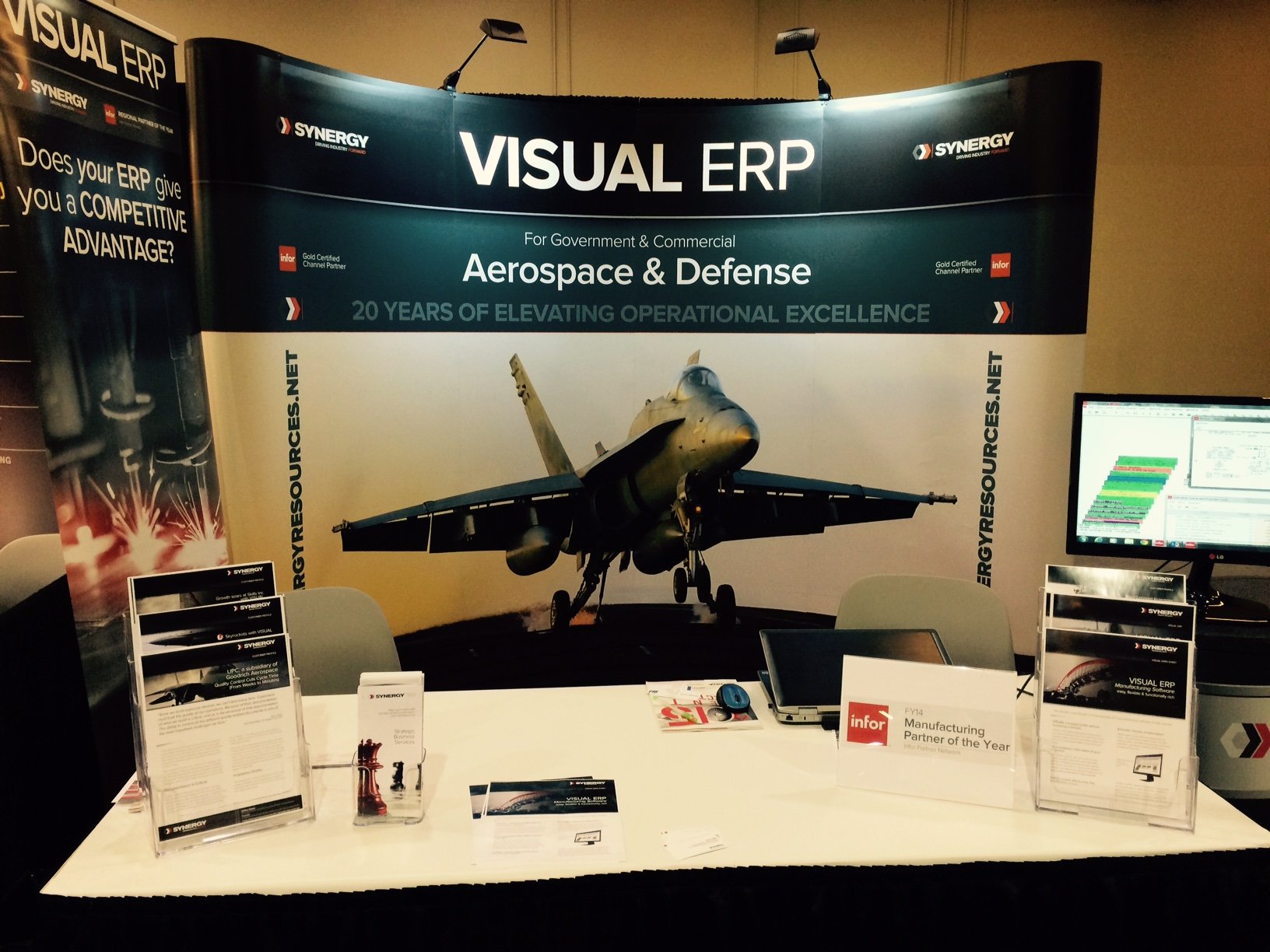 Synergy is Exhibiting at AeroDef on April 21-22, 2015!