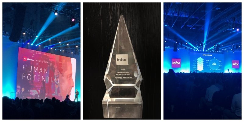 Synergy Resources Awarded “2018 Infor Manufacturing Partner of the Year”