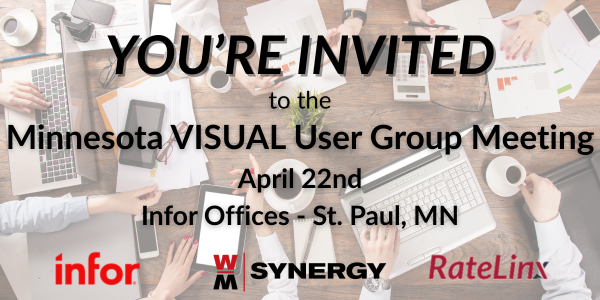 Minnesota VISUAL User Group Meeting – April 22, 2026